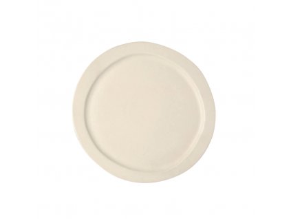 Jedálenský tanier CRAFT WHITE 25,5 cm, biela, MIJ