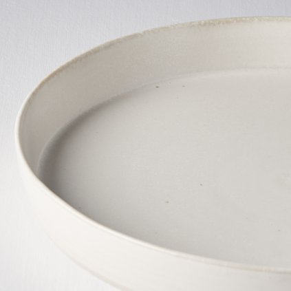 Veľký tanier s vysokým okrajom Craft White 25 cm