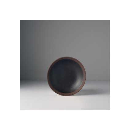 Hlboký tanier čierny 15 cm