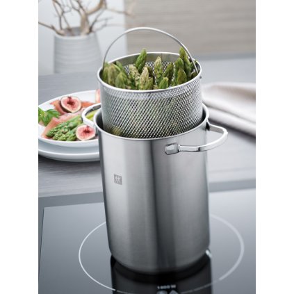 Hrnec s poklicí na chřest těstoviny Twin Specials Zwilling 16 cm 4,5 l