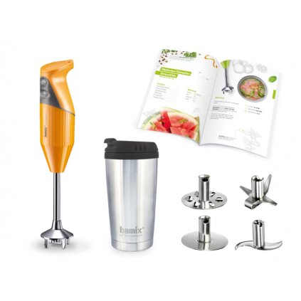 Bamix toGO 180 W tyčový mixér, oranžový 1