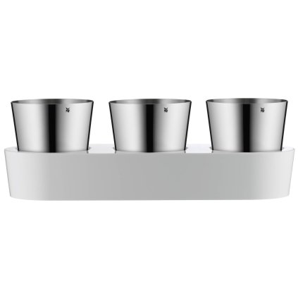 Bylinková záhradka - 3 samozavlažovacie kvetináče Gourmet WMF
