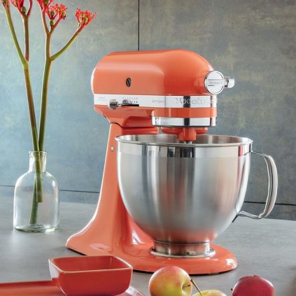Kuchynský robot KitchenAid Artisan 5KSM185 lososová