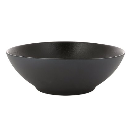 Tanier hlboký/miska Ø 19 cm matná čierna Equinoxe