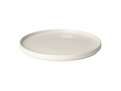 Jedálenský tanier PILAR 27 cm, krémová, Blomus