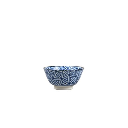 Stredná miska Triangle Indigo Ikat 13 cm