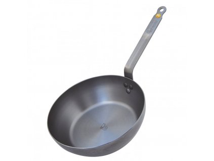 Panvica na soté MINERAL B ELEMENT 24 cm, oceľ, de Buyer