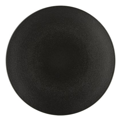 Tanier na hlavný chod Ø 28 cm matná čierna Equinoxe