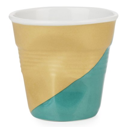 Téglik na espresso 8 cl Twist Green Down Froissés