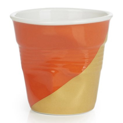 Téglik na espresso 8 cl Twist Orange Up Froissés