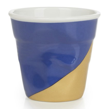 Téglik na espresso 8 cl Twist Blue Up Froissés