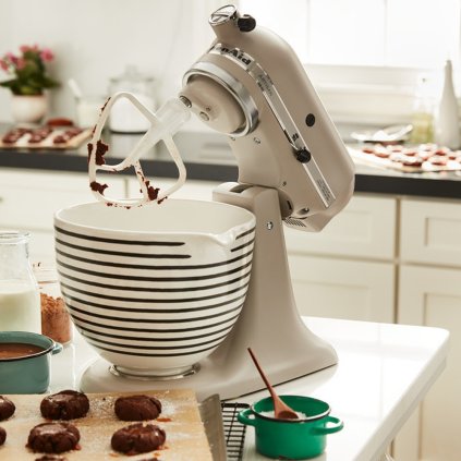Keramická misa KitchenAid 5KSM2CB 4,83 l prúžkovaná
