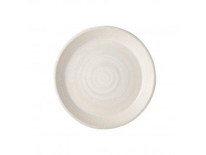 Jedálenský tanier RECYCLED 27,5 cm, biely piesok, MIJ