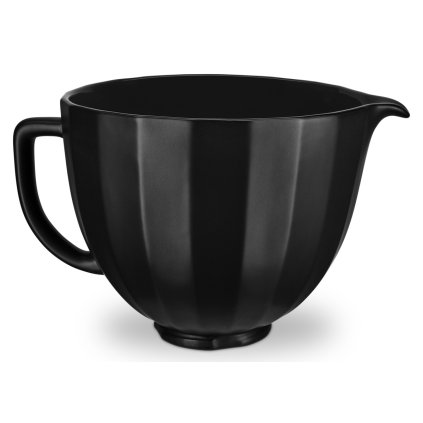 Keramická misa KitchenAid 5KSM2CB 4,83 l čierna vrúbkovaná