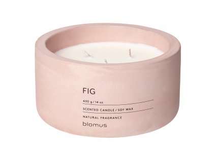 Vonná sviečka FRAGA ⌀ 13 cm, fig, Blomus