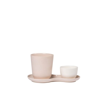 Servírovacia porcelánová sada Coffee & Sweets Roseberry Nudge