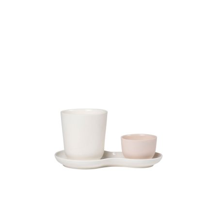 Servírovacia porcelánová sada Coffee & Sweets Cream Nudge