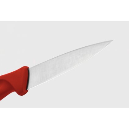 Nôž na zeleninu Create Wüsthof špicatý červený 8 cm