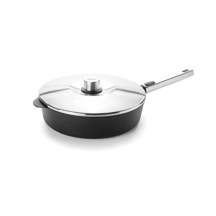 Panvica na soté LOGIC PRO XR IND 28 cm, odnímateľná rukoväť, WOLL
