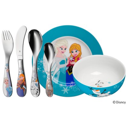 detsky jedalny set ladova kralovna WMF 6 ks
