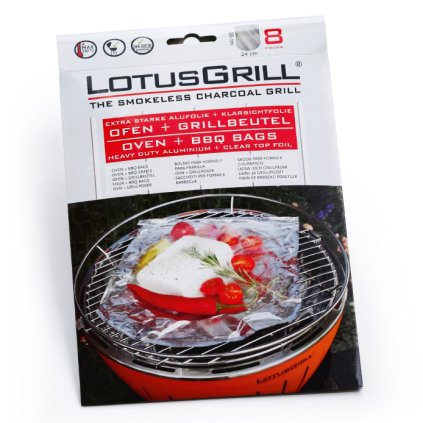 Grilovací sáčok LotusGrill 8 ks a