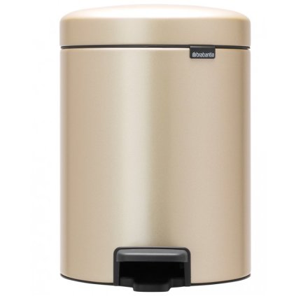 
                    
                          Pedálový odpadkový kôš NEWICON 5 l, šampanské, Brabantia                    
                