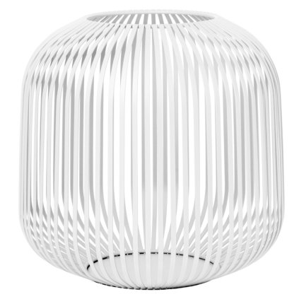 Lampáš LITO M 27 cm, biela, oceľ, Blomus
