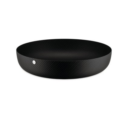 Misa na ovocie TEXTURE 21 cm, čierna, Alessi