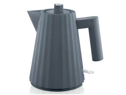 Rýchlovarná kanvica PLISSE 1,7 l, sivá, Alessi