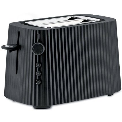 
                    
                          Hriankovač PLISSE, 2 plátky, čierna, Alessi                    
                