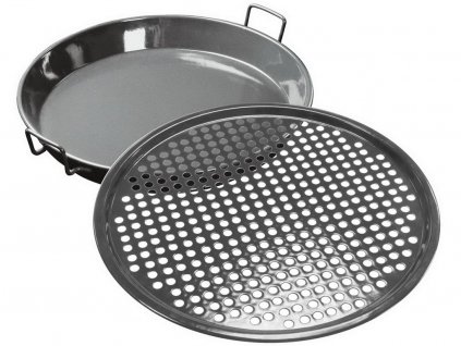 Grilovacia panvica a dierkovaný plech na pečenie GOURMET SET 480/570, 2 ks, Outdoorchef