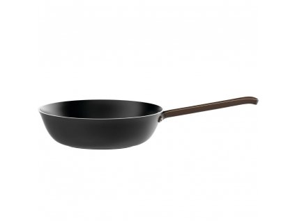 Panvica na soté EDO 28 cm, čierna, Alessi