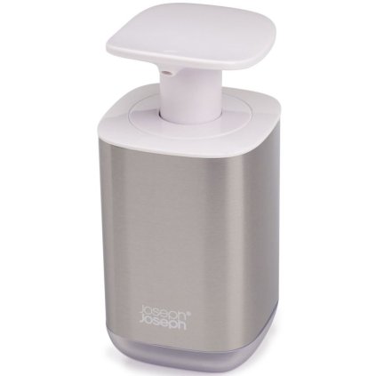Dávkovač mydla PRESTO 70532 350 ml, strieborný, Joseph Joseph