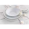 Jedálenský tanier ICE WHITE 24,5 cm, MIJ
