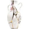 Váza KINTSUGI 32 cm, biela, Seletti