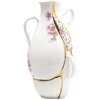 Váza KINTSUGI 32 cm, biela, Seletti