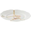 Dezertný tanier KINTSUGI 2 21 cm, biela, Seletti