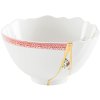 Servírovacia miska KINTSUGI 1 11,5 cm, biela, Seletti