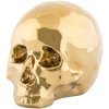Dekorácie do domácnosti MEMORABILIA MY SKULL 25 cm, zlato, porcelán, Seletti