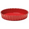 Forma na tortu 28 cm, červená bordová, Emile Henry