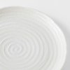 Jedálenský tanier WHITE SPIRAL MIJ 29,5 cm, biela