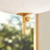 Závesná lampa CLAM 55 cm, biela/mosadz, Fritz Hansen