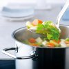 Nízky kastról VISEO 20 cm, strieborná farba, nerezová oceľ, Fissler