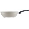 Wok CERATAL 30 cm, béžový, hliník, Fissler