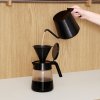 Odkvapkávací filter NOHR, čierny, z nehrdzavejúcej ocele, Stelton