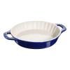 Forma na tortu 24 cm, modrá, keramika, Staub