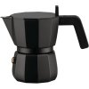 Moka kávovar MOKA 70 ml, čierny, hliník, Alessi