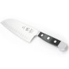 Nôž Santoku ALPHA POM 18 cm, čierny, Güde