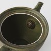 Čajová kanvica s infúzorom SENCHA 400 ml, zelená, keramika, MIJ