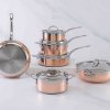 Hrniec COPPERBOND 24 cm, 5,7 l, meď, Hestan